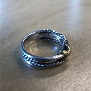 David Yurman Jewelry - David Yurman X Crossover Ring, Size 7 David Yurman Jewelry - David Yurman X Crossover Ring, Size 7